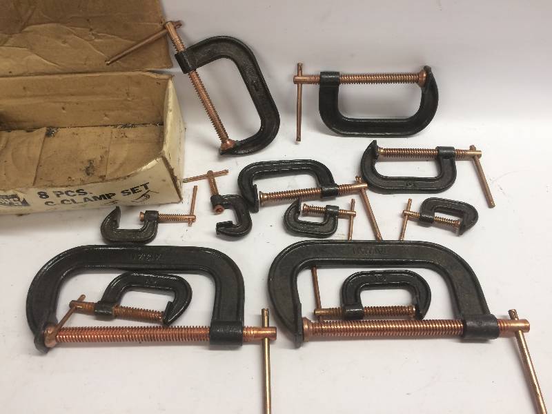 lot 34 image: C Clamps