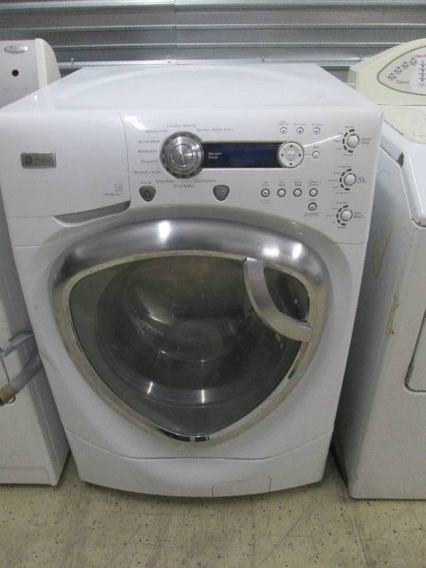 lot 6 image: GE Profile Front Load Washer- power...