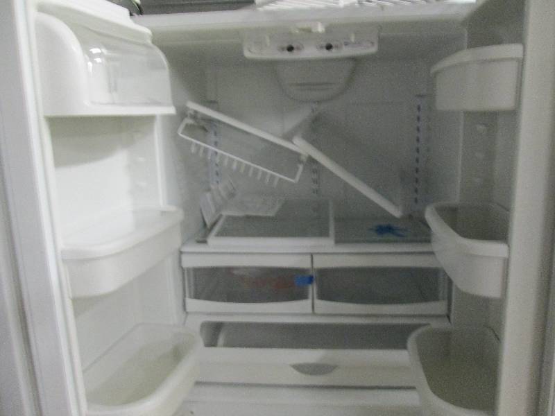 lot 11 image: Large MayTag Side by Side Refrigera...