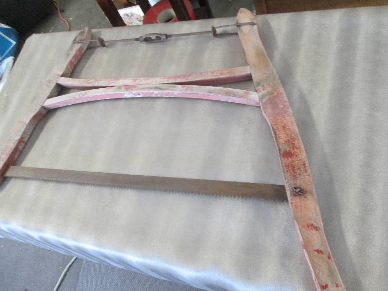 lot 97 image: Vintage Saw...