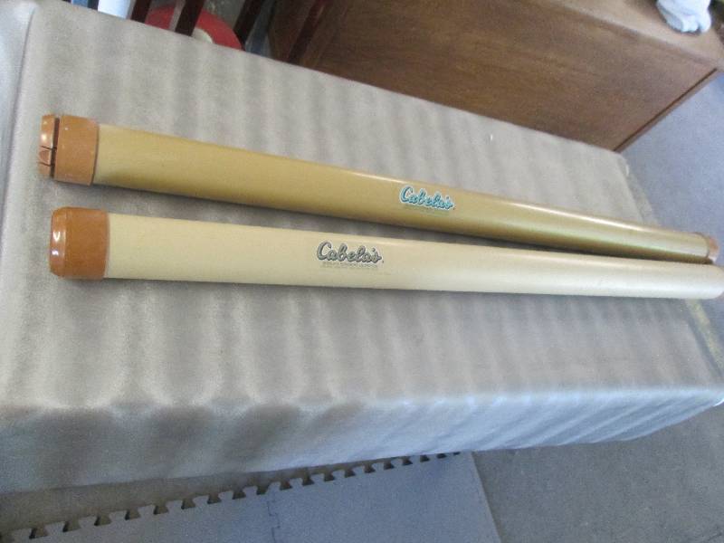 lot 103 image: Lot of 2 Cabelas Fishing Rod Cases...