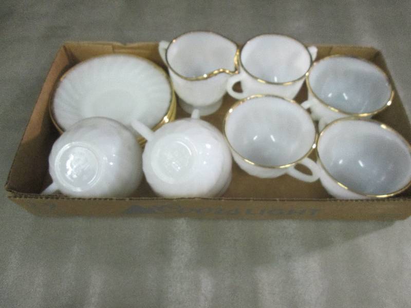 lot 40 image: Fire King 50th Anniversary Coffee S...