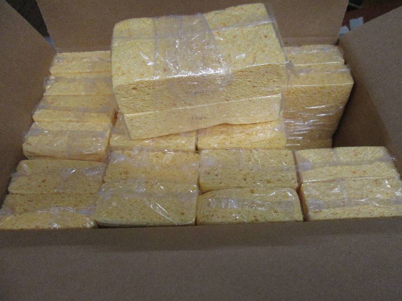 lot 153 image: Case of 24 Cellulose Medium Sponges...