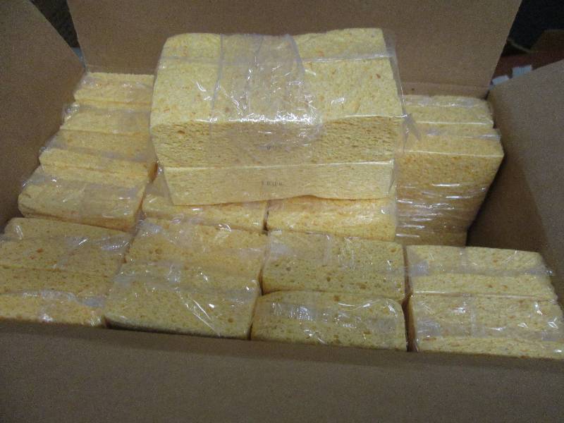 lot 154 image: Case of 24 Cellulose Medium Sponges...