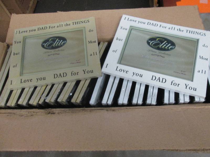 lot 159 image: Case of 36 5x7 Father Themed Photo...