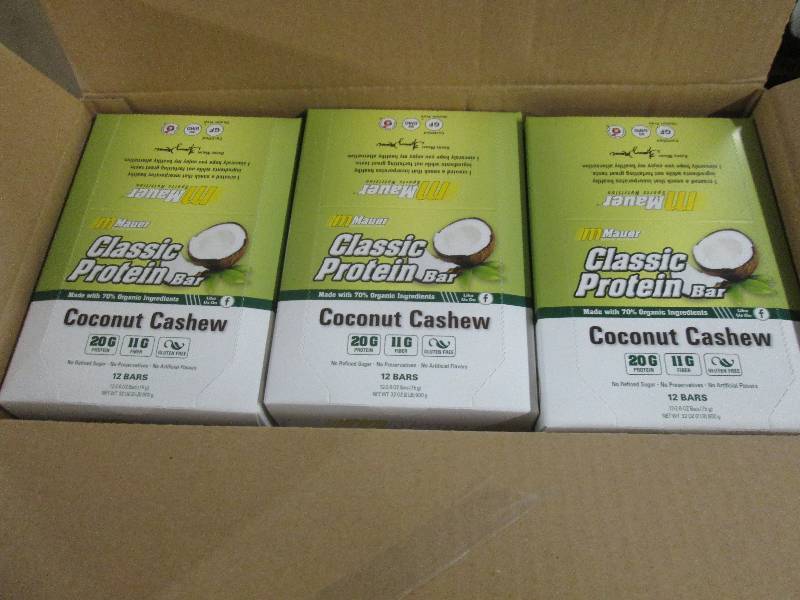 lot 202 image: Case of 12 Boxes of 12 Mauer Coconu...