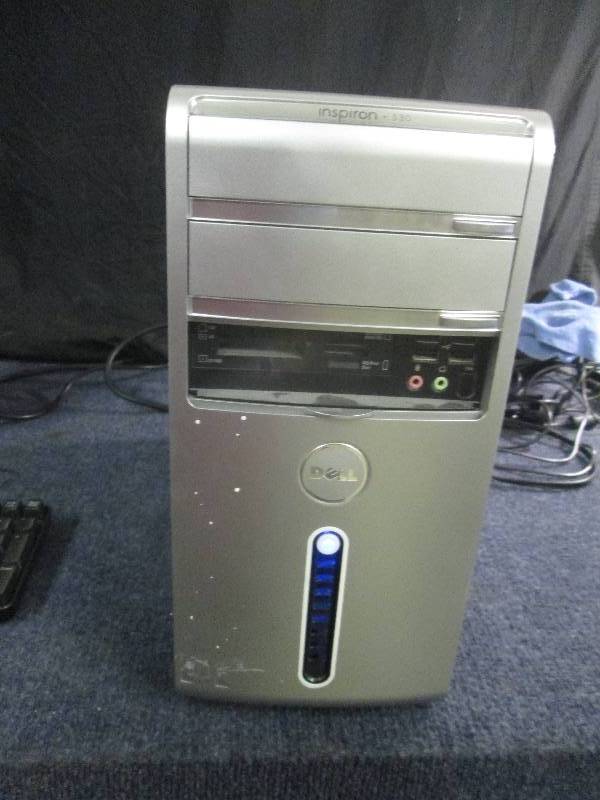 lot 230 image: Dell Inspiron 530 tower only, no ha...