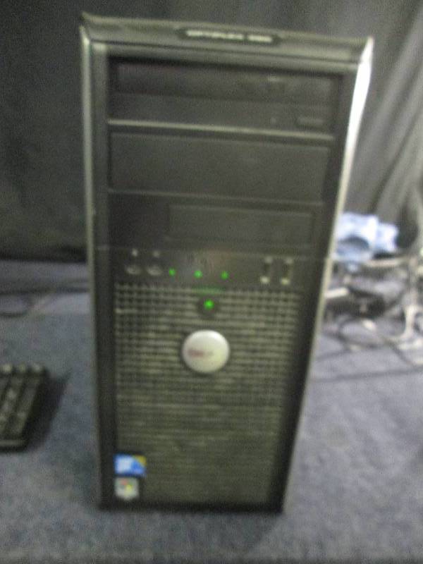 lot 232 image: Dell Optiplex 360 tower only, no ha...