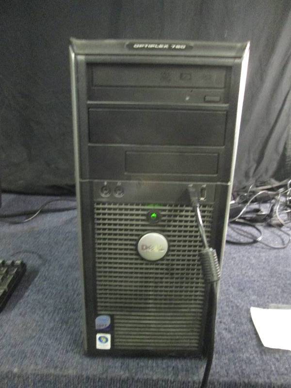 lot 235 image: Dell Optiplex 760 tower only, no ha...