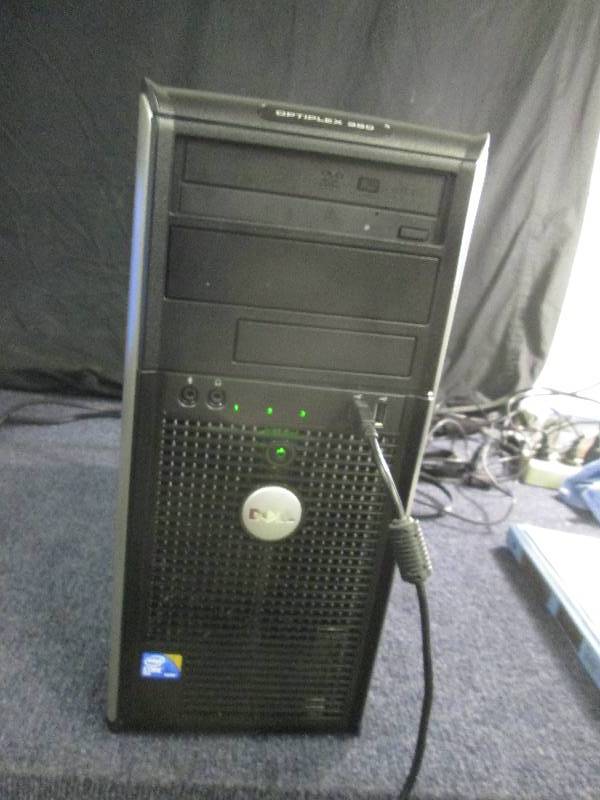 lot 236 image: Dell Optiplex 380 tower only, no ha...