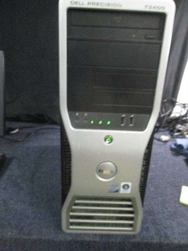 lot 246 image: Dell Precision T3400 tower only, po...