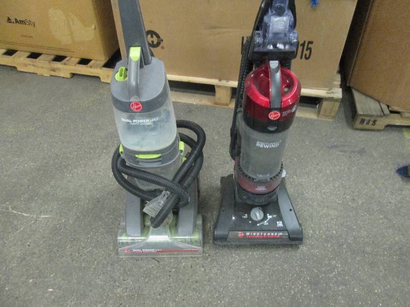 lot 250 image: Lot of 2 Hoover Vacuum Cleaner and ...