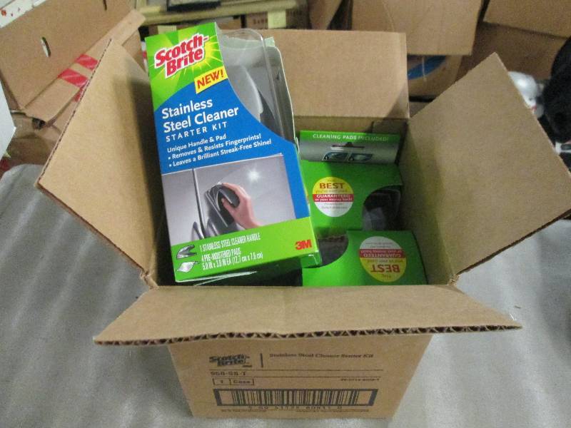 lot 259 image: 2 Cases 3M Stainless Steel Cleaner ...