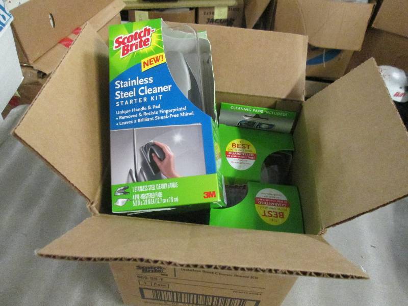 lot 260 image: 2 Cases 3M Stainless Steel Cleaner ...
