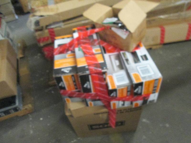 lot 329 image: Staplers, Solo Cup Lids, Lock Boxes...