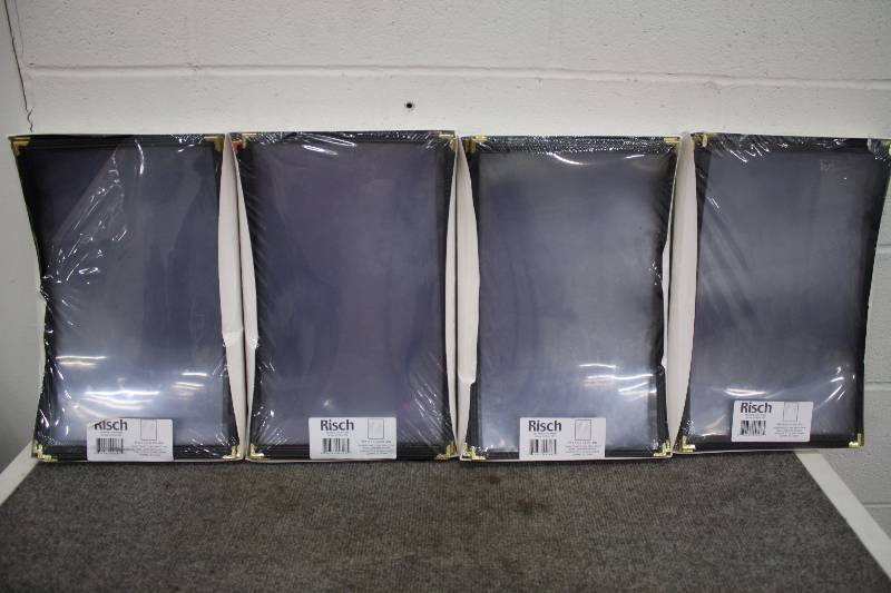 48 - Single Sheet Menu Covers - New in Box