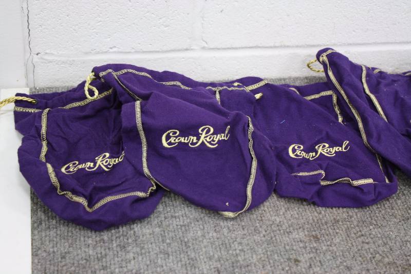 7 Crown Royal Bags