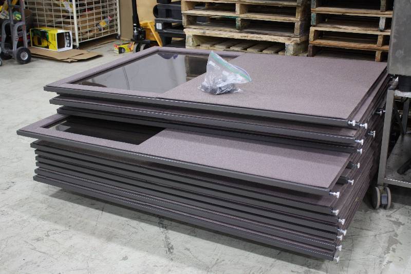 Cubical Sections w Tinted Glass