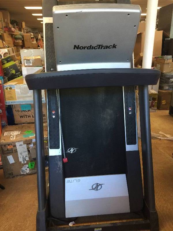 lot 125 image: Nordictrack Treadmill Machine used in working conditions some time the LCD screen not working properly