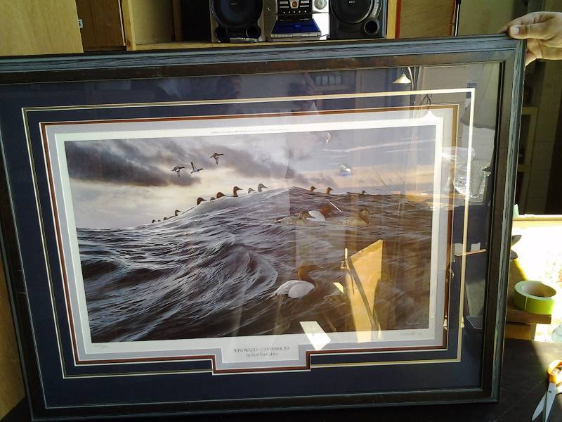 Ron VanGilder 27x36-Windward Canvasbacks