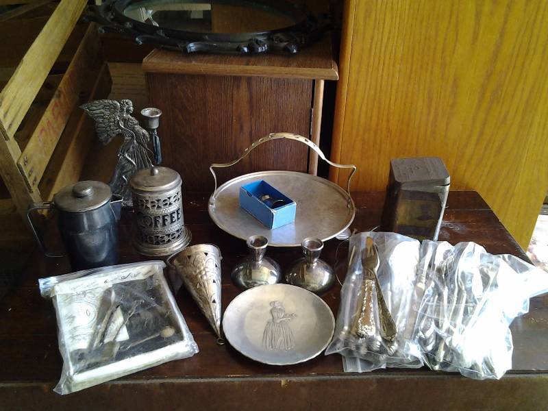 Lot Of Silver Plate