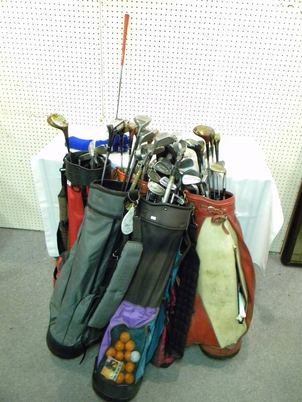 Golf Clubs and Bags