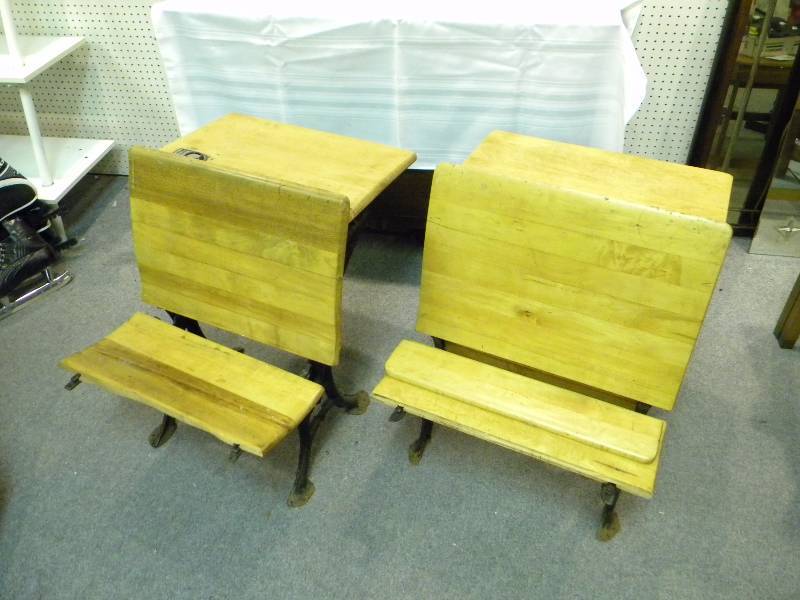 Vintage School desks