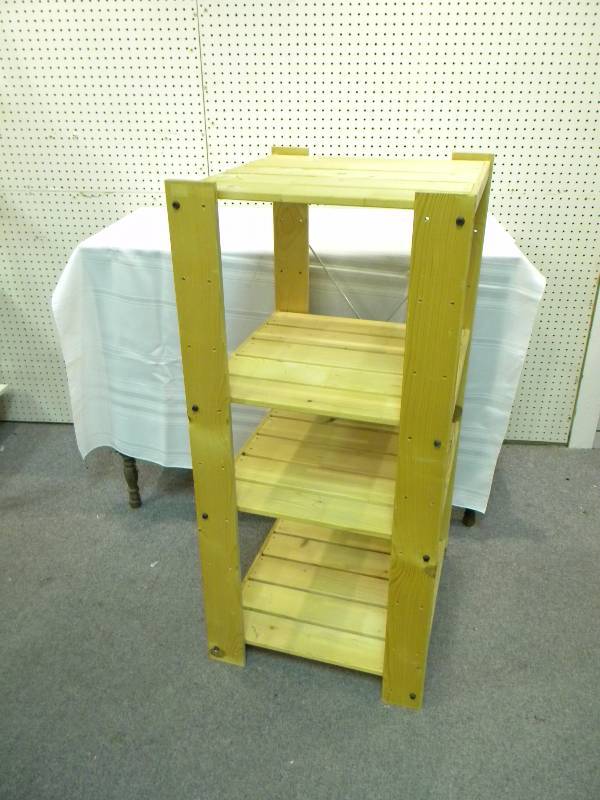 Wooden Pine Shelving