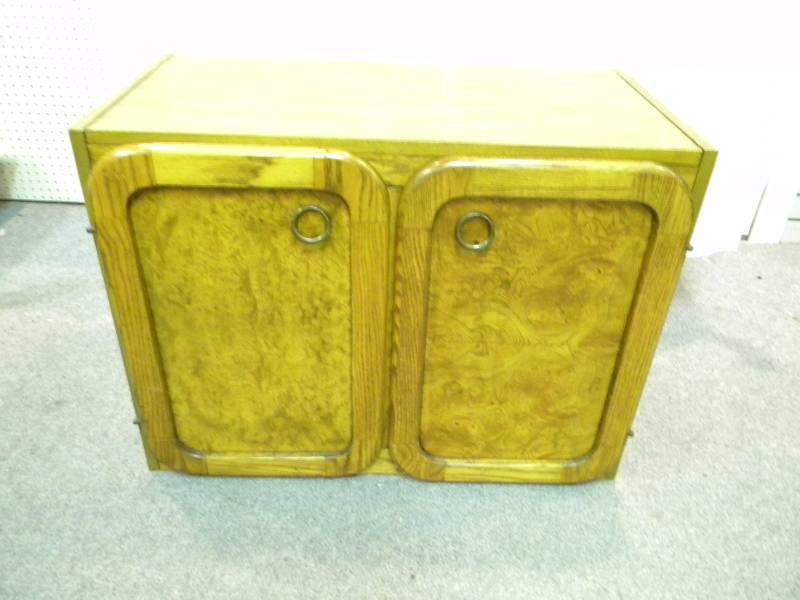 Mid Century Wood Cabinet