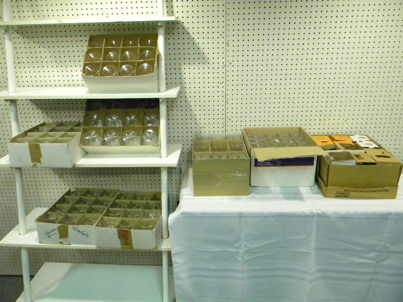 Glassware Lot