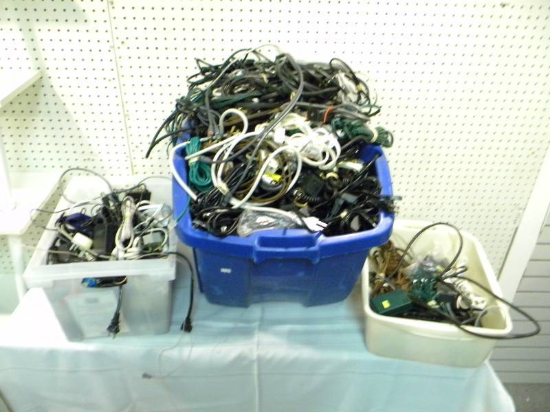 Huge Lot of Electric Cords