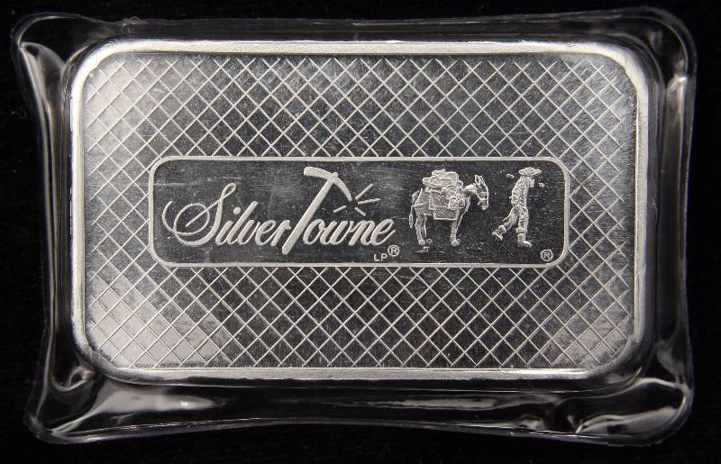 5 TROY Oz. .999 FINE SILVER BAR PROSPECTOR SEALED