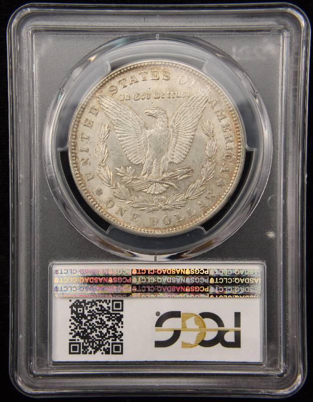 1889 MORGAN SILVER DOLLAR MS64 PCGS