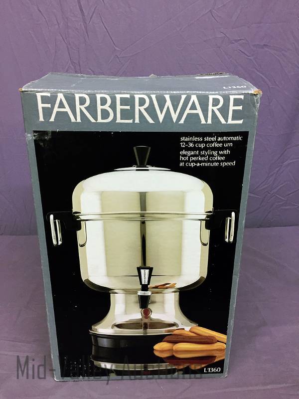 lot 24 image: Farberware automatic coffee urn