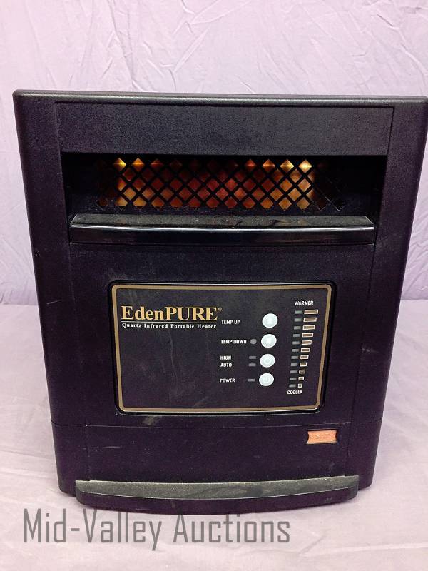 lot 25 image: EdenPURE Quartz heater