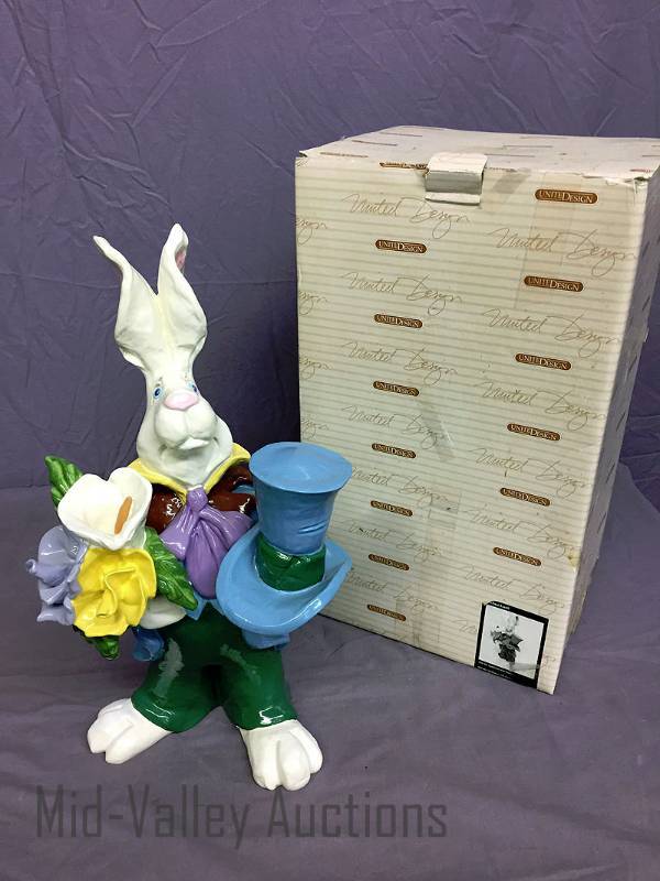lot 30 image: Michael Ezzel Gentleman with Flowers