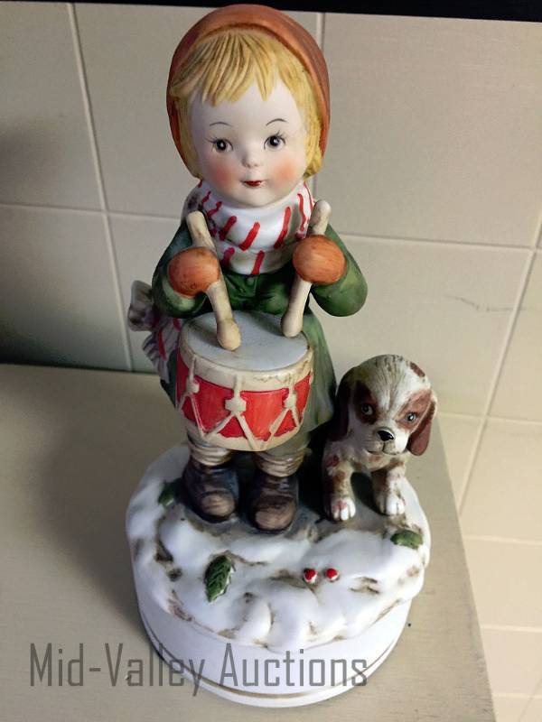 lot 101 image: Little Drummer Boy music box