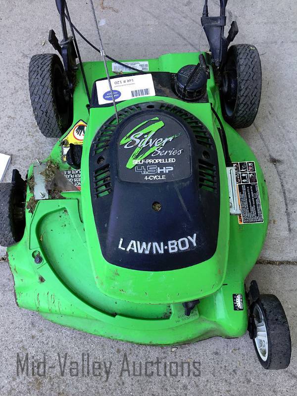 lot 120 image: Lawnboy push mower