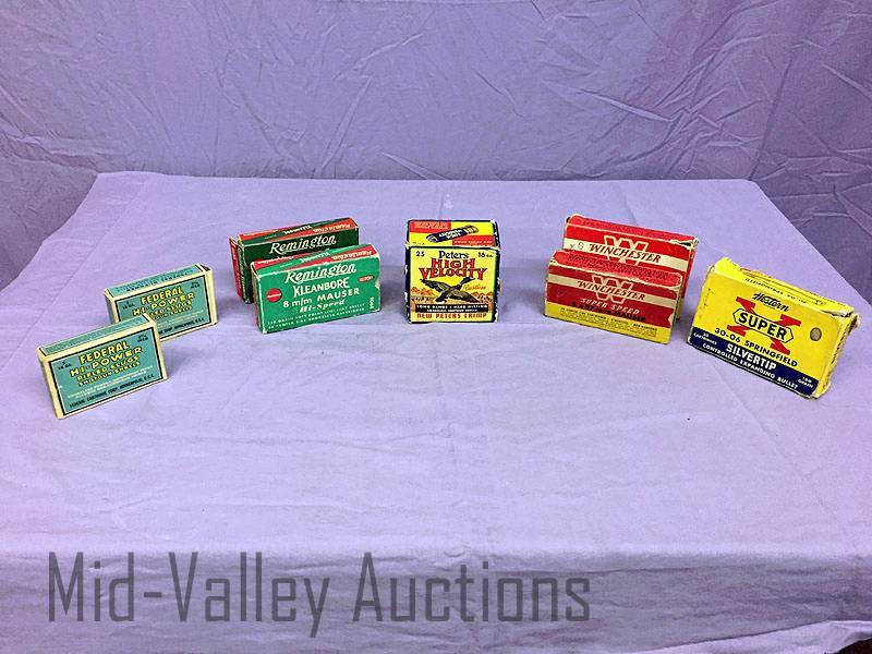 lot 177 image: Vintage Shotgun and Rifle Bullets