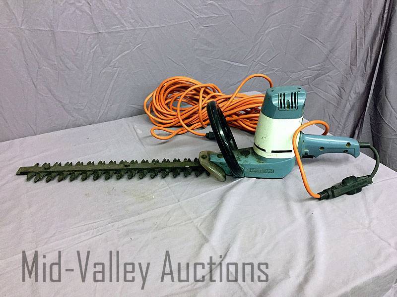 lot 191 image: Craftsman Electric Hedge trimmer
