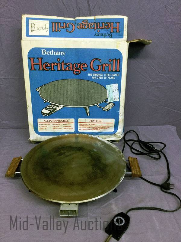 Lefse Grill and accessories, Large Estate Auction