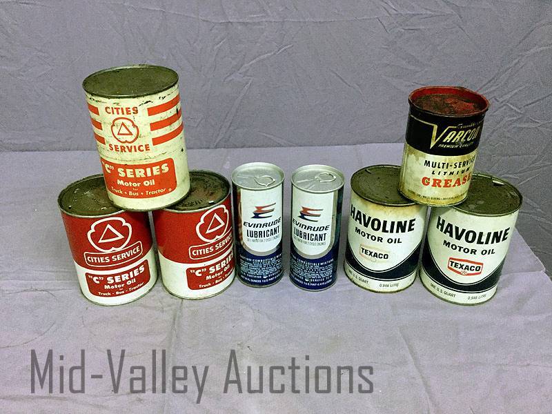 lot 216 image: Oil Cans