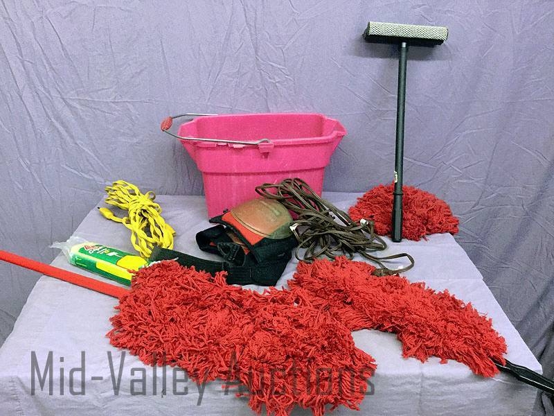 lot 247 image: Bucket and Dusters