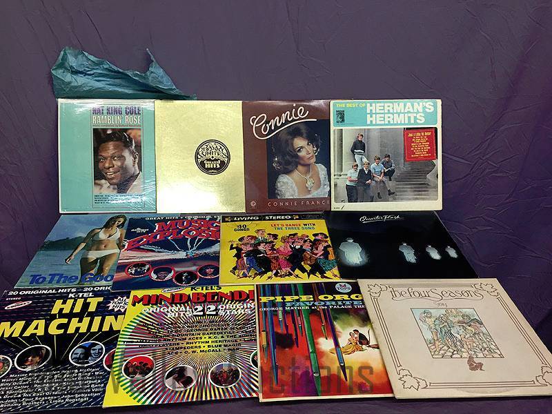lot 309 image: 12 LP records