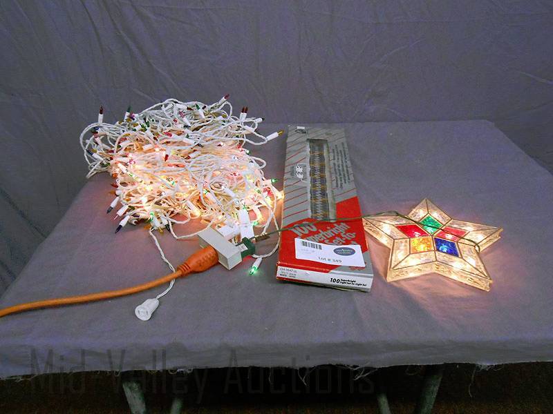 lot 349 image: Lights and star