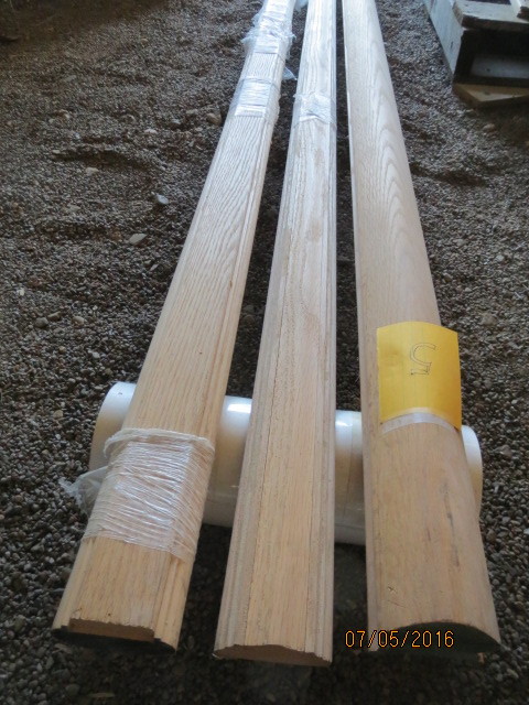 Oak -Top and Bottom Rails