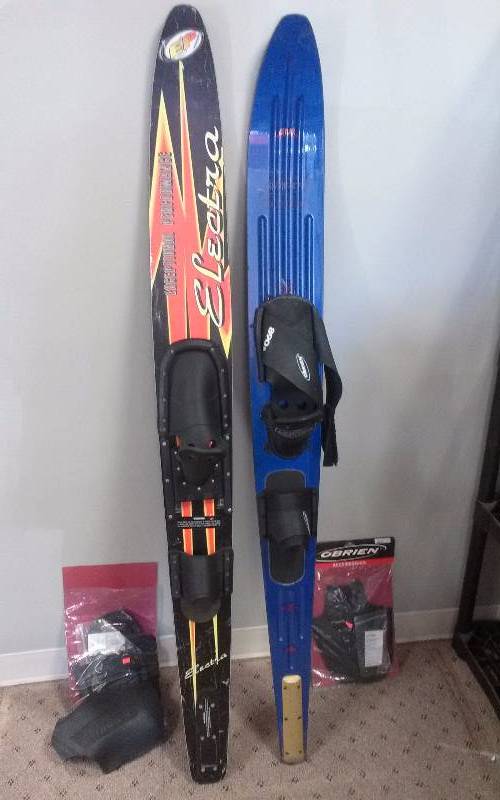 lot 41 image: Lot - OBrien Waterski, New Waterski Boots, Etc