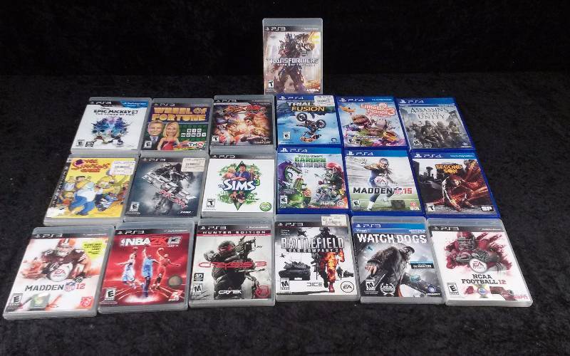 lot 94 image: Lot - Play Station 3 & Play Station 4 Video Games
