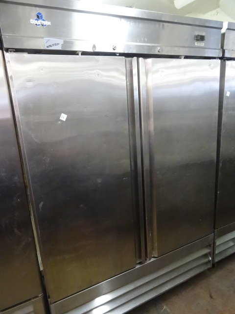 lot 14 image: Cold Tech 2 Door Refrigerator.