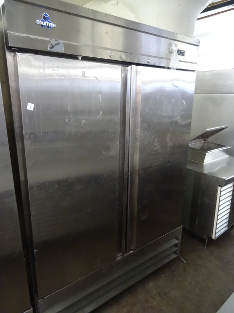 lot 15 image: Cold Tech 2 Door Refrigerator